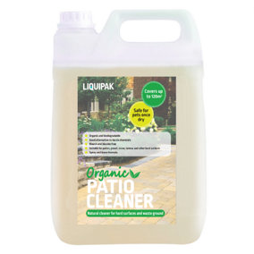 Liquipak Organic Patio Cleaner, No Bleach or Harsh Chemicals 5L
