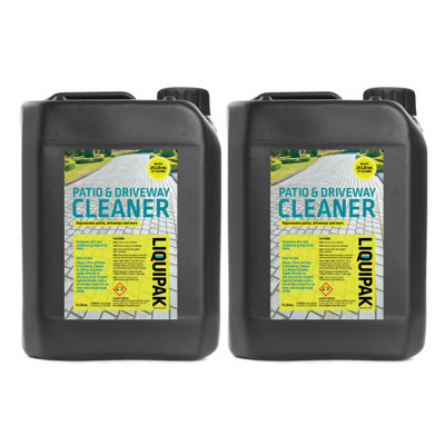 Liquipak Patio & Driveway Cleaner Concentrated 2x5L | DIY At B&Q