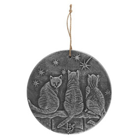 Lisa Parker Wish Upon A Star Terracotta Plaque Silver (One Size)
