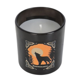 Lisa Parker Wolf Song Empowerment Patchouli Candle Black/Orange (One Size)