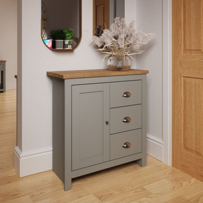 Lisbon 1 Door 3 Drawer Storage Cabinet Sideboard