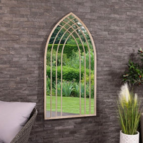 Lisbon Arch Mirror Weather Resistant Wall Mounted