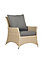 LISBON Deluxe 4 Seater 4pc Lounging Coffee Set