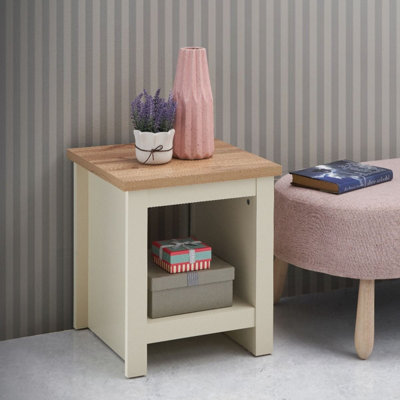 Lisbon -  Lamp Side Table Cream