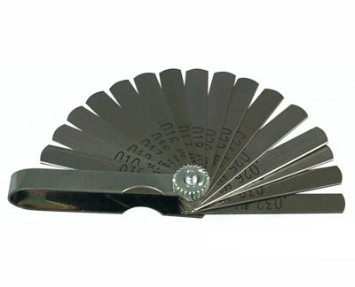 Lisle Mini Precision Feeler Gauge Blades Set Mini