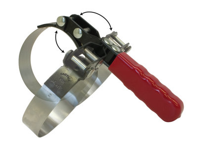 Lisle Swivel Grip Oil Filter Wrench 3.5-3.75In