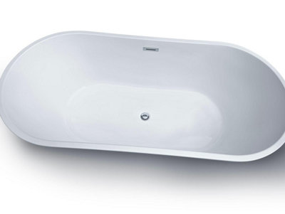 Lisna Waters LWFBS6100 1700mm x 800mm Double Ended Freestanding Bath