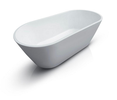 Lisna Waters LWFBS6100 1800mm x 800mm Double Ended Freestanding Bath