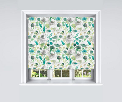 Lister Cartwright Spring Floral Patterned Blackout Roller Blinds ...