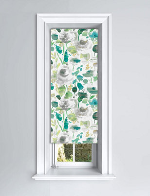 Lister Cartwright Spring Floral Patterned Blackout Roller Blinds ...
