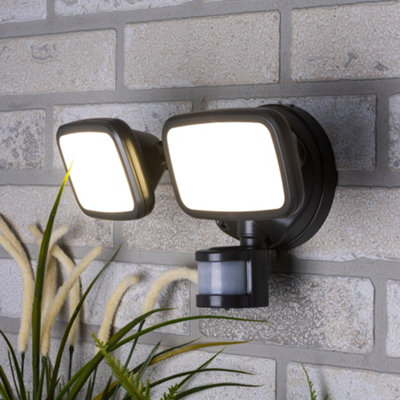 Outside led store pir security lights