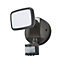 Litecraft Alma Grey Outdoor Wall Light with PIR Sensor