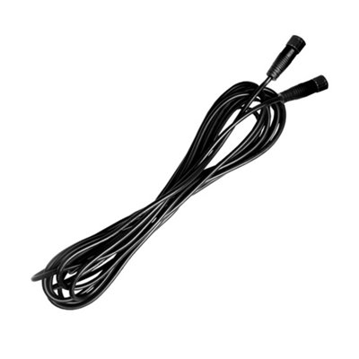 Litecraft Black 5m Extension Cable for Sitka Outdoor Garden Light Kits ...