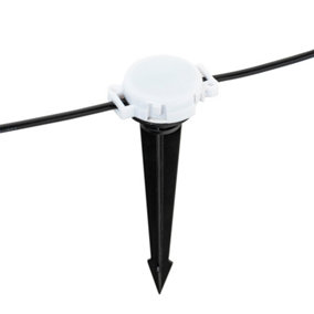 Litecraft Black Spike Photocell Sensor for Sitka Outdoor Garden Light Kits