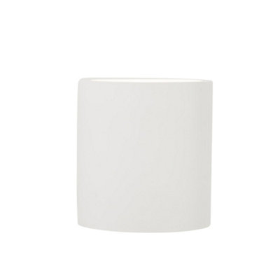 Litecraft Chonzie White Paintable Up and Down Wall Light