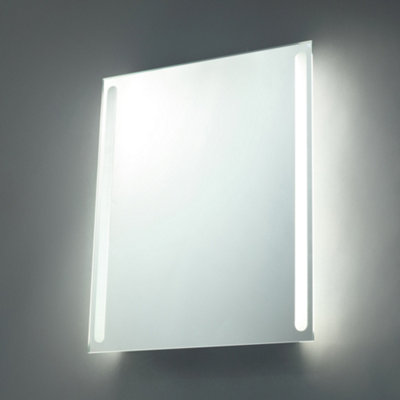 Litecraft Clent Chrome LED Bathroom Mirror Wall Light DIY at B&Q