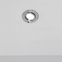 Litecraft COB LED Chrome Adjustable Colour Changing Bathroom Downlight