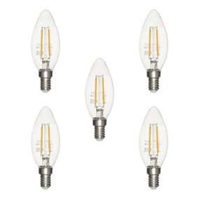 E14 led outlet bulb b&q