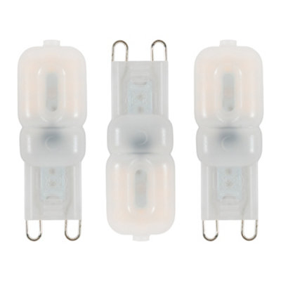 Litecraft G9 2W Pack of 3 Cool White Capsule LED Light Bulb