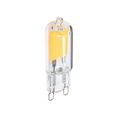 Litecraft G9 2W Pack of 6 Warm White Capsule COB LED Light Bulbs