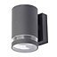 Litecraft Helo Anthracite Outdoor Wall Light with Photocell Sensor