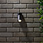 Litecraft Irela Black Outdoor Wall Light
