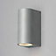 Litecraft Irwell Silver Up and Down Outdoor Wall Light