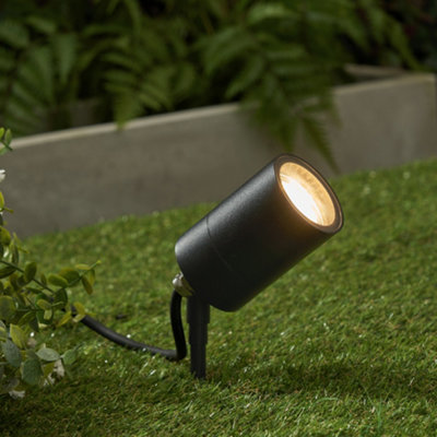 Litecraft Kenn Anthracite 1 Lamp Outdoor Spike Light