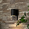 Litecraft Kenn Anthracite Outdoor Wall Light with PIR Sensor