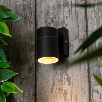 Litecraft Kenn Anthracite Outdoor Wall Light