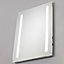 Litecraft Leith Chrome LED Bathroom Mirror Wall Light with Shaving Socket