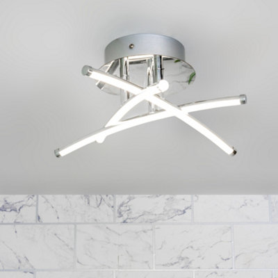 Led bathroom store ceiling lighting