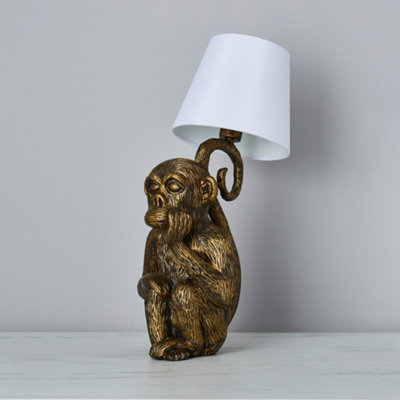 Velvet deals monkey lamp