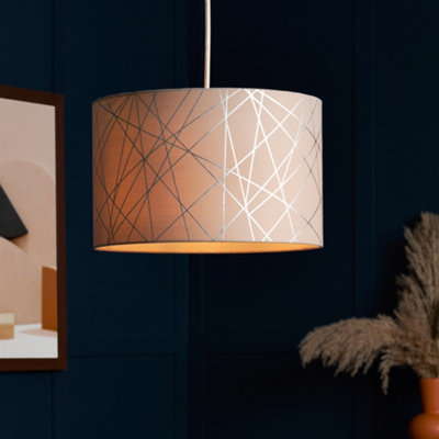 Litecraft Mocha Easy Fit Lamp Shade | DIY at B&Q