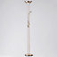 Litecraft Mother & Child Antique Brass Dimmable Floor Lamp 2 Arm with Bulbs