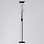 Litecraft Mother & Child Satin Black Dimmable Floor Lamp 2 Arm with Bulbs