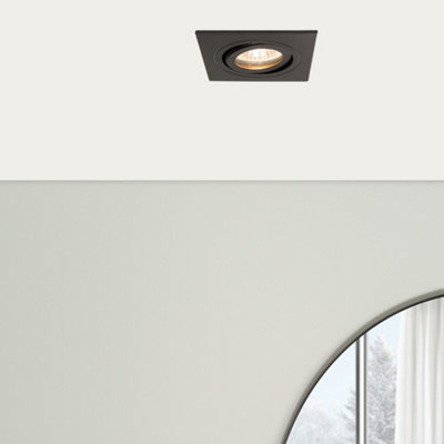 Matt black bathroom deals downlights