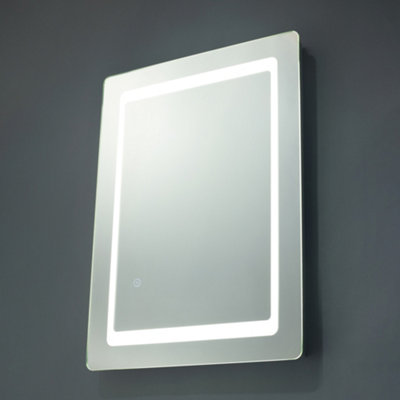 Litecraft Pendle Chrome LED Bathroom Mirror Touch Sensitive Wall Light