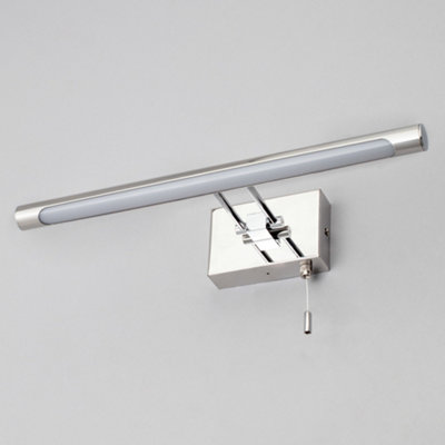 Litecraft Picture Light Chrome IP44 Rated Wall Light