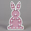 Litecraft Pink Bunny Glow Kids LED Table Lamp