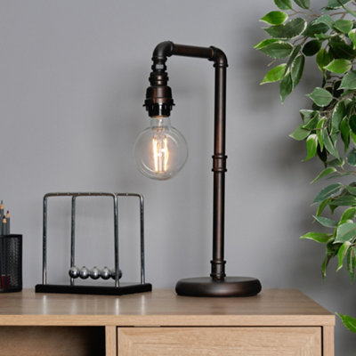 Plymouth Gin Lamp; Industrial Pipe Lamp; Bottle Lamp; Pipe high quality Lamp; Desk Lamp; Table Lamp; Bar Lamp; Accent Lamp