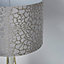 Litecraft Rafael Clear 1 Light Glass Table Lamp