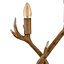 Litecraft Rein Natural Antler 2 Light Table Lamp
