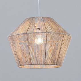 Litecraft Robbo Rattan Natural Lamp Shade