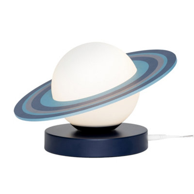 Litecraft Sammie Multicoloured Saturn LED Table Lamp