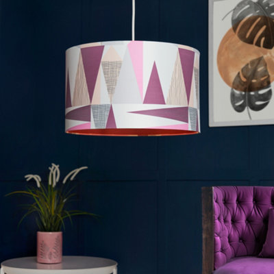 Litecraft Scandi Multi Coloured Easy Fit Lamp Shade