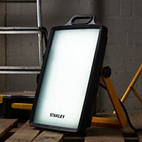 Litecraft Stanley Portable Black 50 Watt LED IP44 Outdoor Work Light