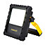 Litecraft Stanley Portable Rechargable Black 10 Watt LED IP54 Outdoor Work Light