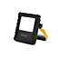 Litecraft Stanley Portable Rechargable Black 20 Watt LED IP54 Outdoor Work Light