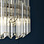 Litecraft Visconte Napoli Nickel 8 Light Ceiling Pendant